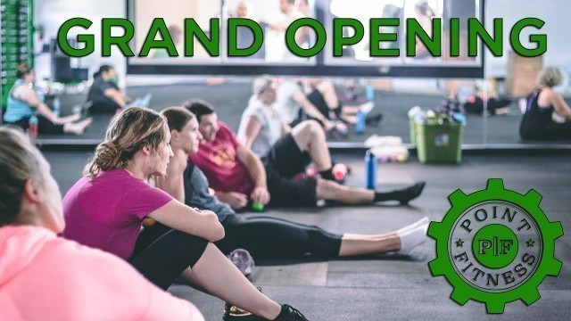 'WELCOME TO POINT FITNESS // GRAND OPENING (YOGA, CROSSFIT, HIGH FITNESS, BOOTCAMP, OLYMPIC LIFTING)'