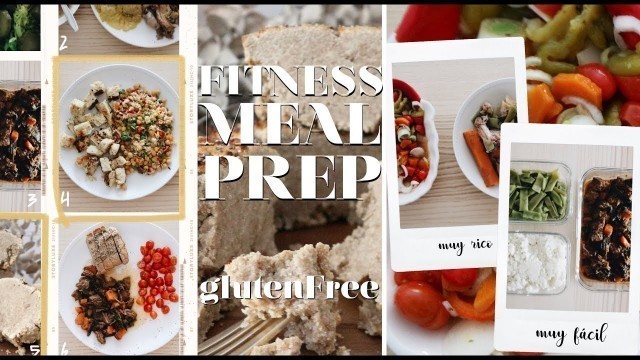 'MEAL PREP FITNESS: LO QUE COMO EN UNA SEMANA RECETAS SANAS | Inma Bas'