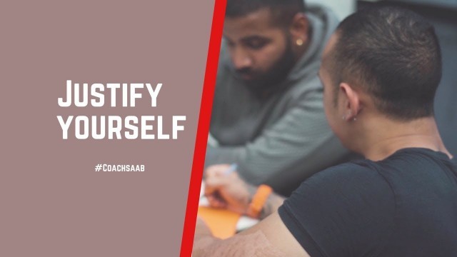 '#2 JUSTIFY YOURSELF ( ADVICE TO FITNESS PROFESSIONALS )  | COACHSAAB  | POSITIVE | LATEST 2019'