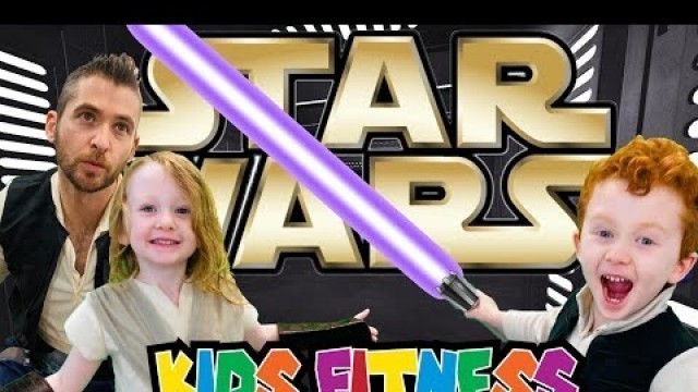 'Kids Workout! STAR WARS SMASH UP! The BEST, most AMAZING Fitness Adventure!'