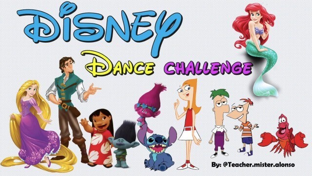 'DISNEY JUST DANCE Challenge  | PE At Home | Open Physed | FUN FAMILY GAME'