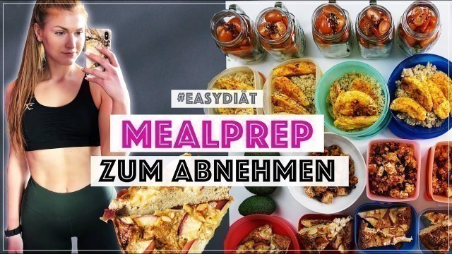 'Mealprep zum ABNEHMEN für 5 Tage 