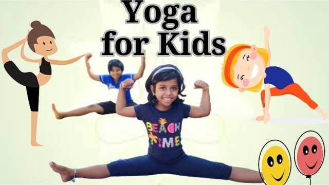 'Yoga for Kids | For Children\'s Health and Flexibility | RD Fitness | Tamil'