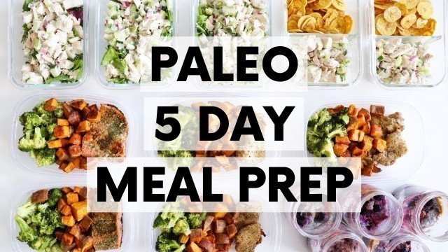 'PALEO 5-DAY MEAL PREP'