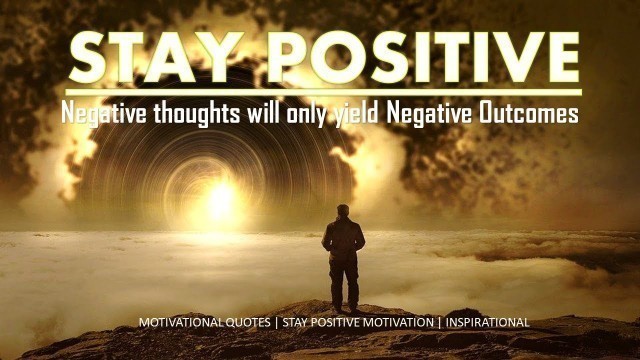 'STAY POSITIVE | KEEP YOUR MIND STRONG | Motivational Quotes to inspire you | Fitness Goals'