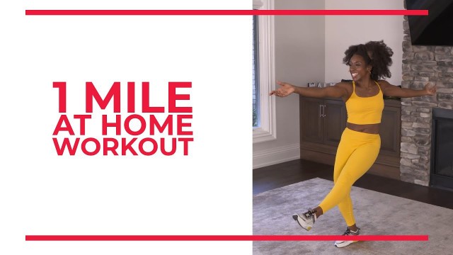 'At Home | 1 Mile Walking Workout'