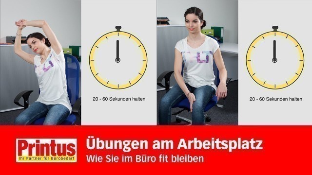 'Übungen am Arbeitsplatz: Fit & entspannt in nur 10 Minuten'