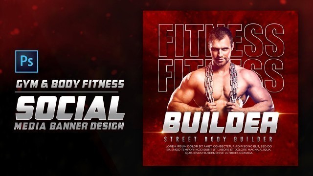 'Fitness gym social media banner design | GDDS Ltd'