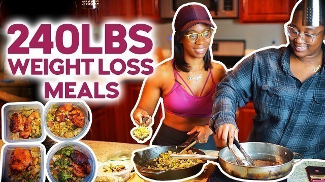 '240lbs weight loss transformation / How to Meal PREP'