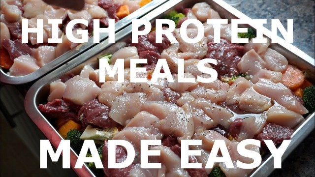 'High Protein Meal Prep Made Easy With Joe Manning Fitness'