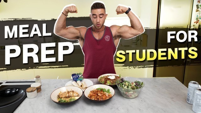 'Meal Prep for Students | Muscle Gain AND Fat Loss Meals | Zac Perna'