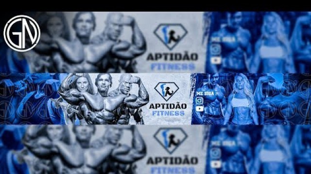 'SPEED ART BANNER + PERFIL/LOGO : Aptidão Fitness ✓'