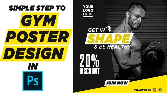 'Gym/Fitness Poster Design | Banner design'