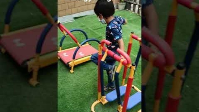 'kids gyming #kids fitness#kids exercise# #best video of kids gyming#cute gym #cute kid#playing'