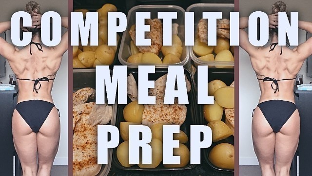 'Meal Prep, Groceries & Back Workout | Bikini Competition Prep'