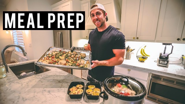 'MEAL PREP FOR AN ENTIRE DAY | Breakfast, Lunch & Dinner'